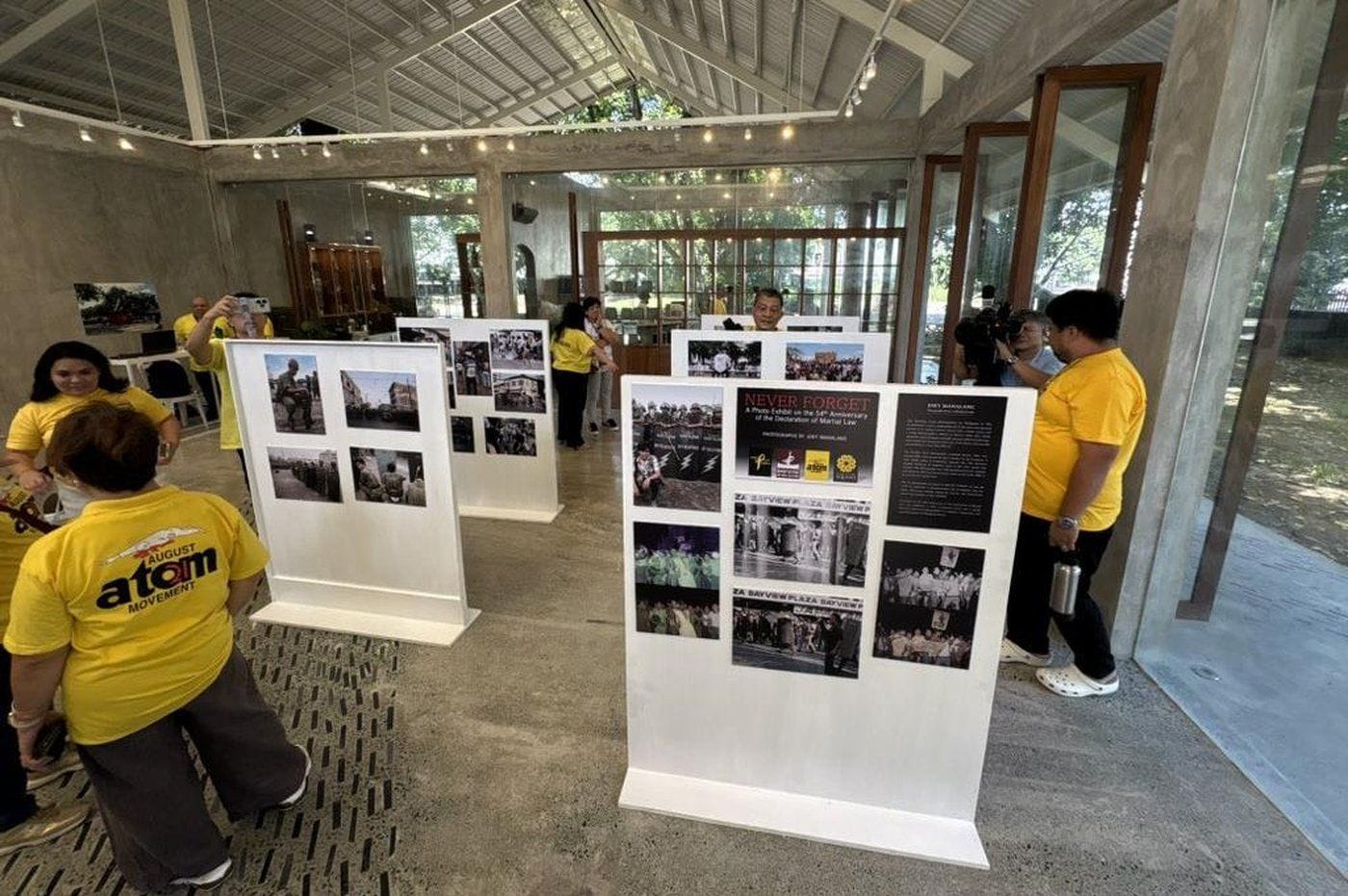 Photo exhibit revisits Marcos martial law, People Power