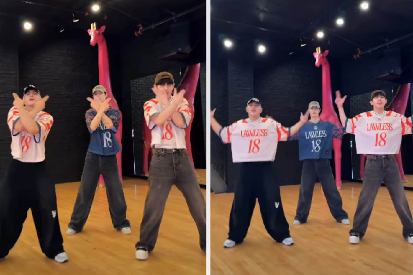 SB19's Justin and Stell team up with GOT7's Mark Tuan in surprise dance collab