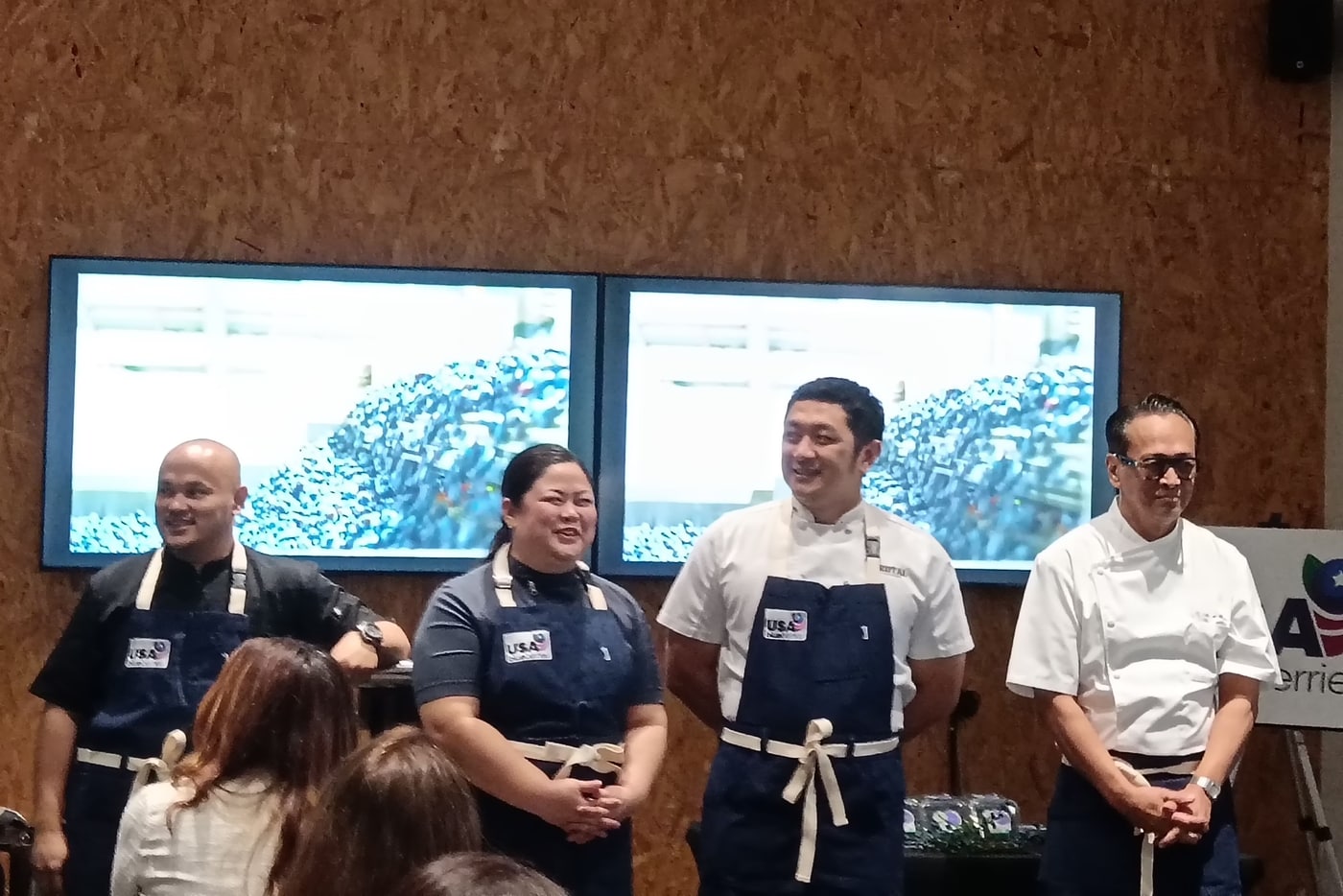 Top chefs showcase new ways to cook with blueberries