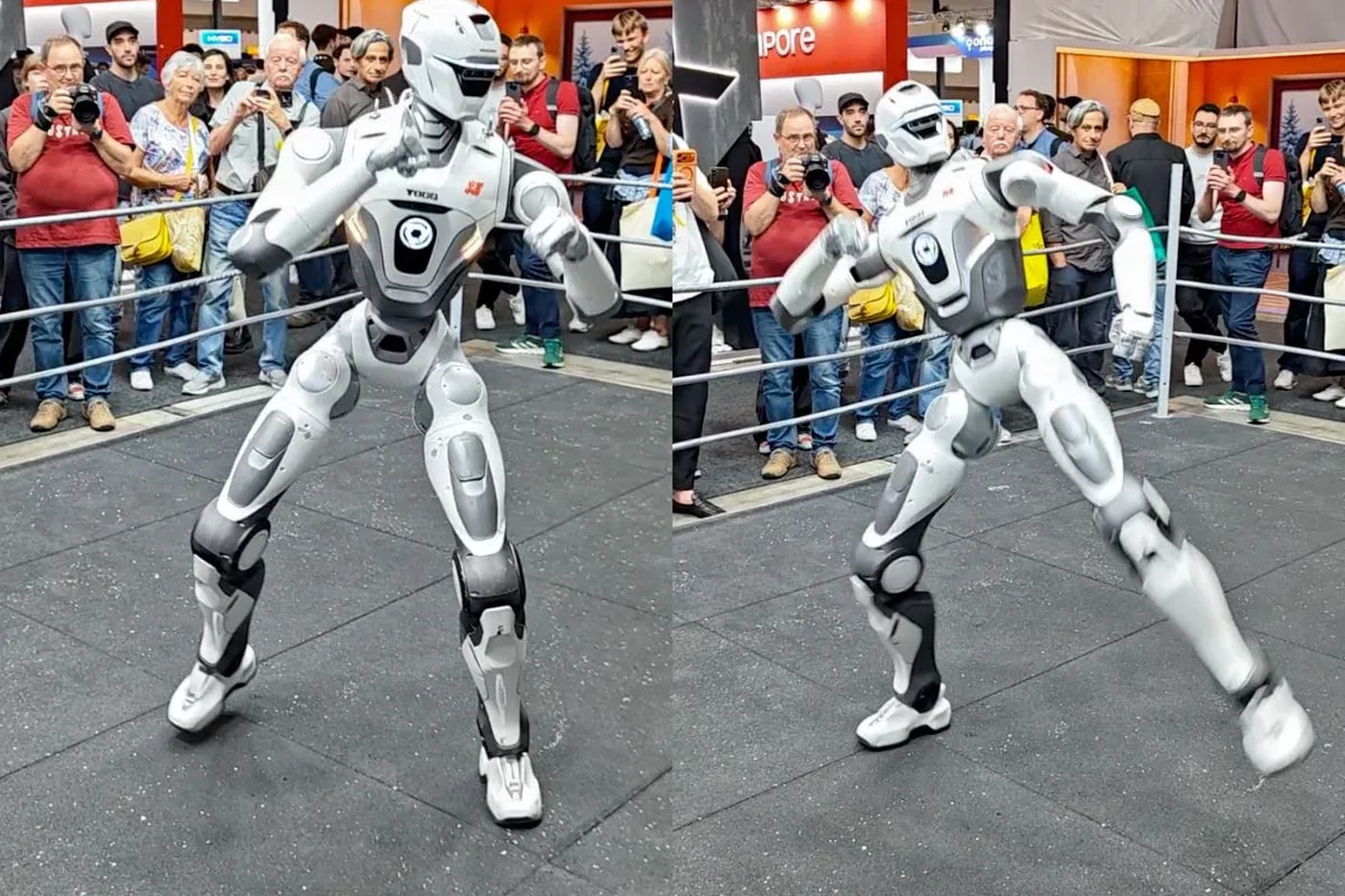 Humanoid robots take over the IFA tech expo in Berlin