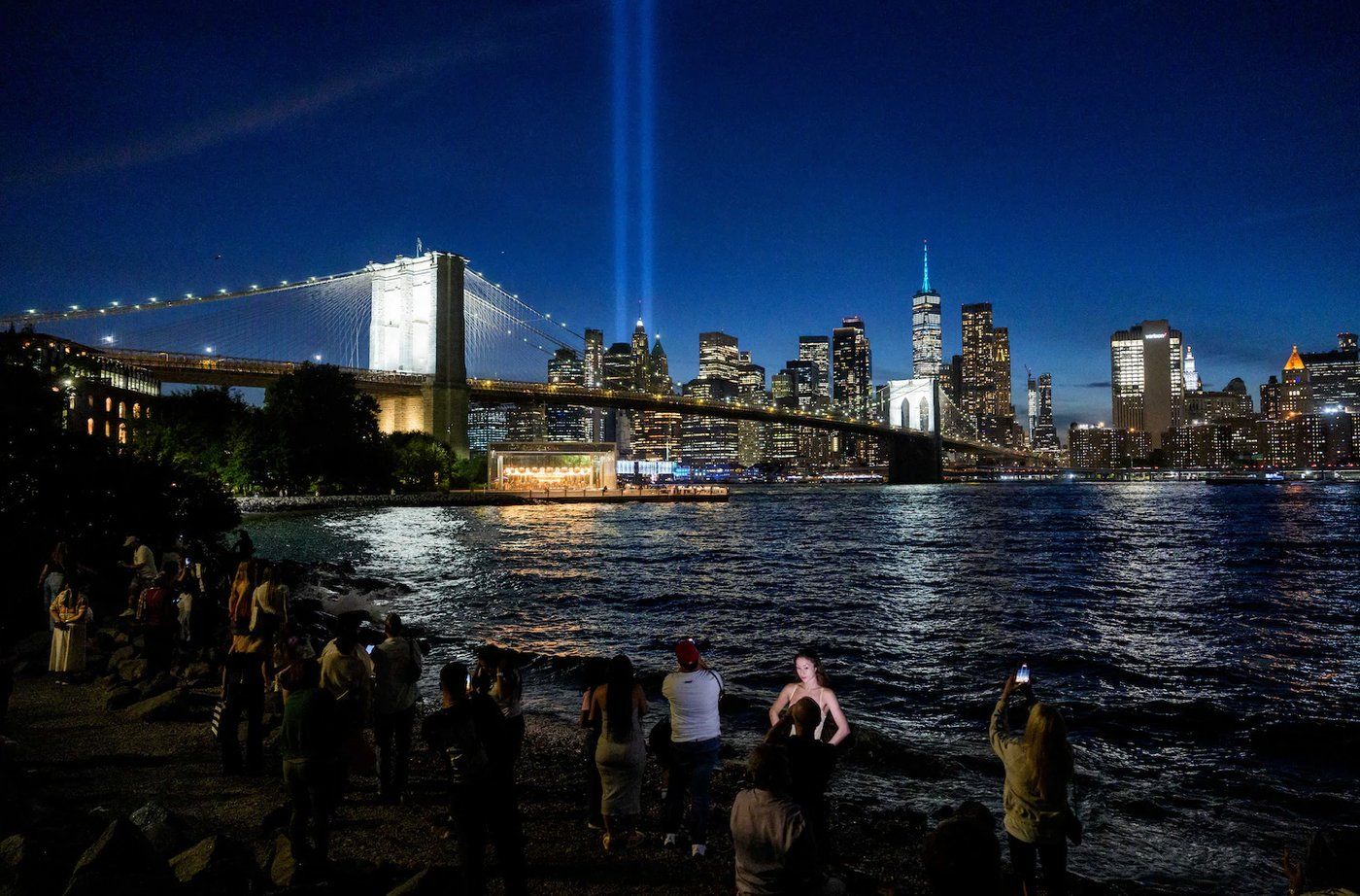 Families, friends gather at Ground Zero 25 years after 9/11