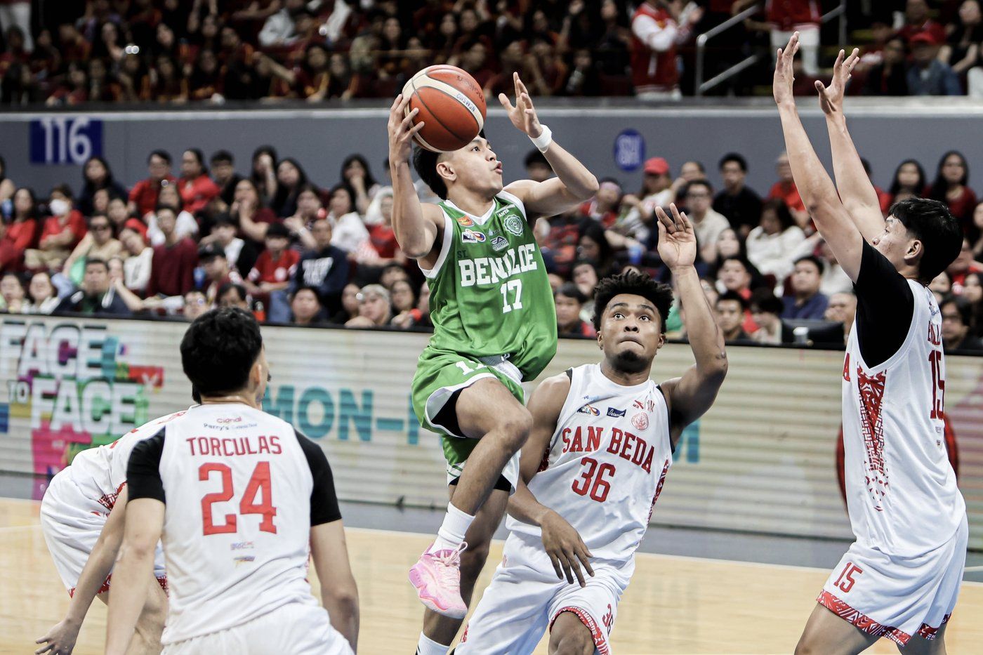 NCAA: Saint Benilde makes statement, stuns defending champ San Beda