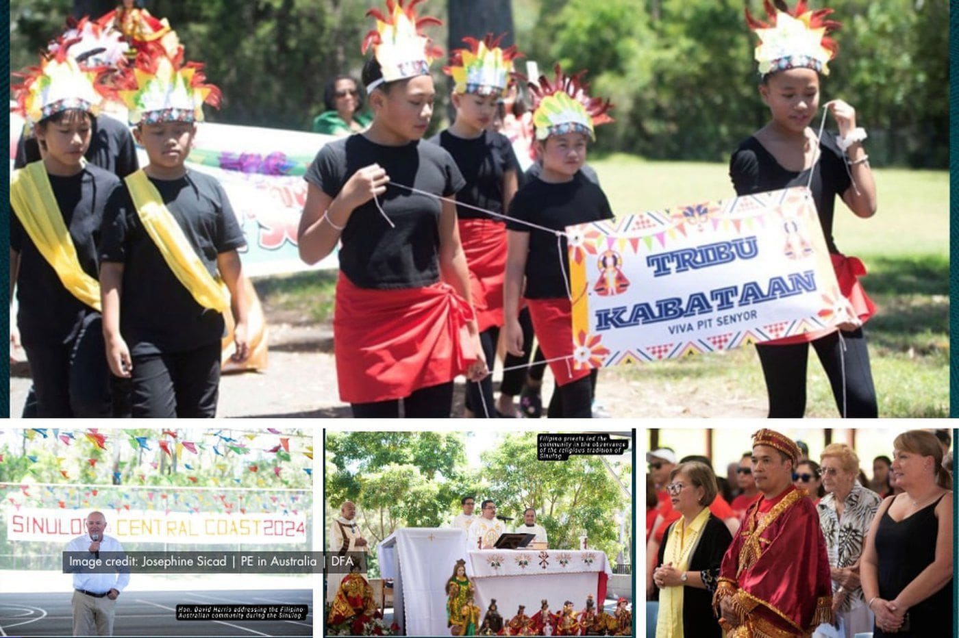 Sinulog festival idinaos ng mga Pinoy sa Australia