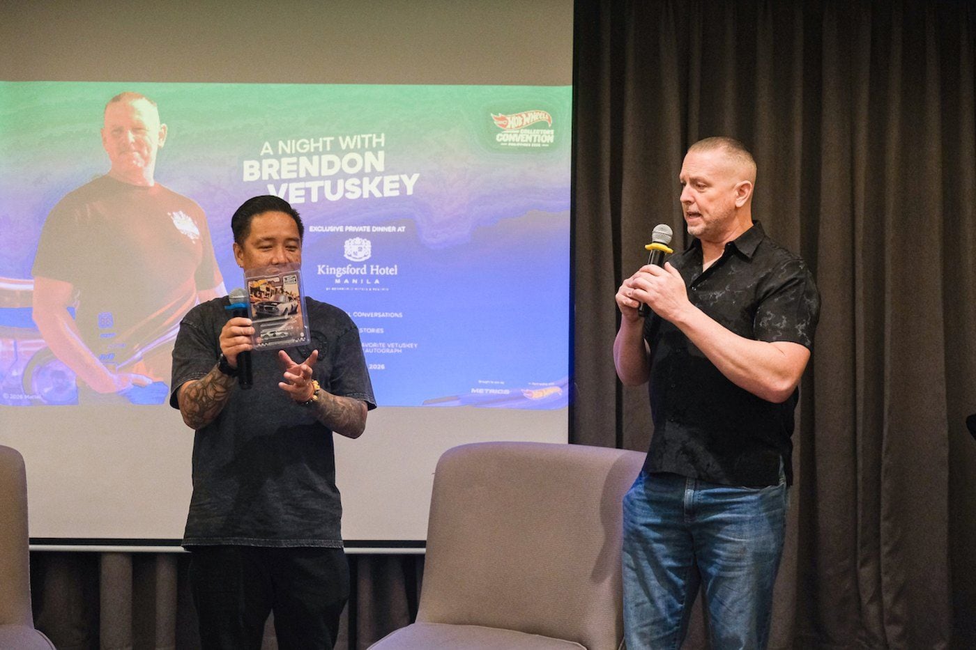 Hot Wheels designer Brendon Vetuskey meets collectors in Manila