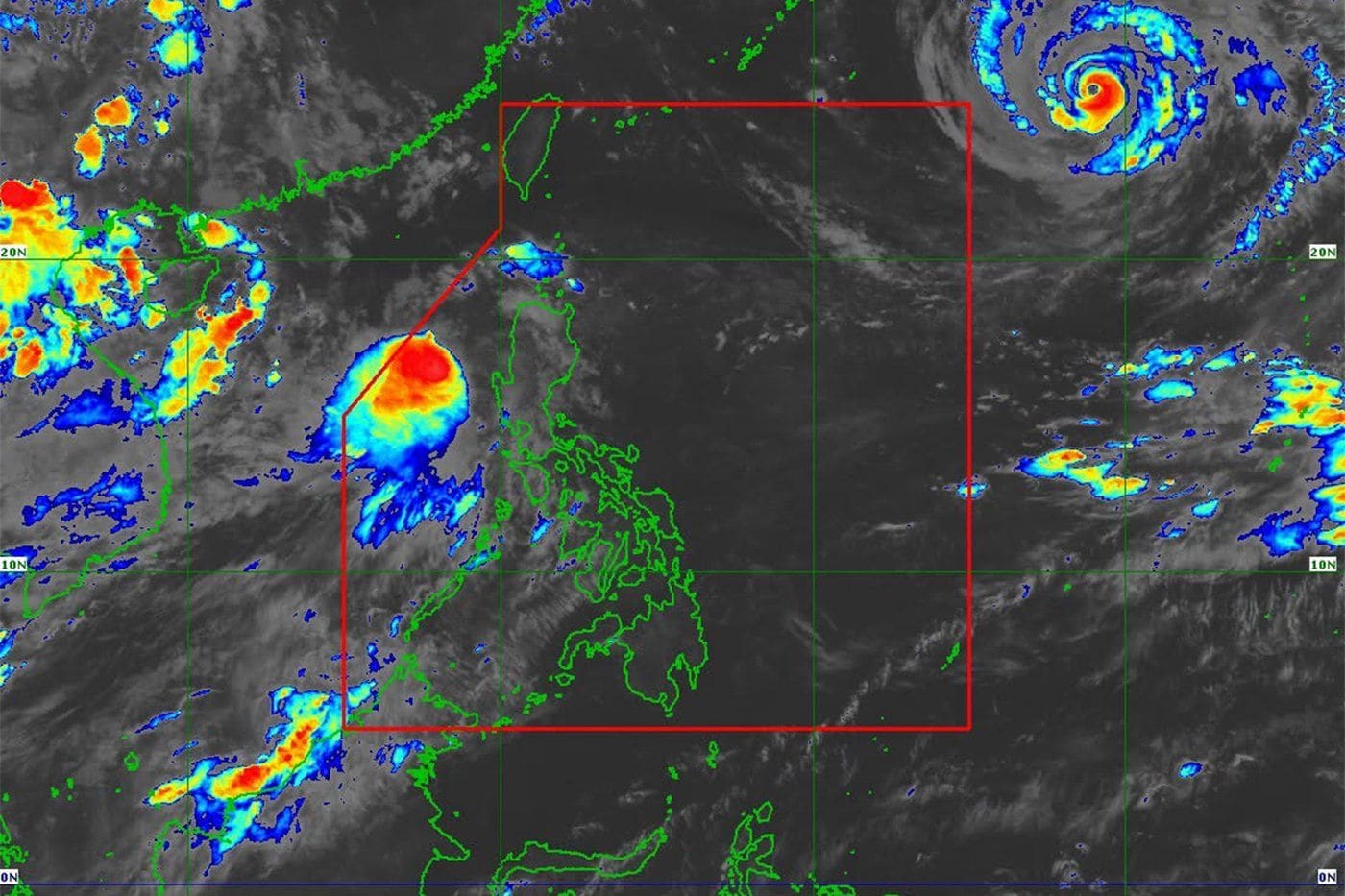 Maymay now a tropical storm, Typhoon Dolphin draws near