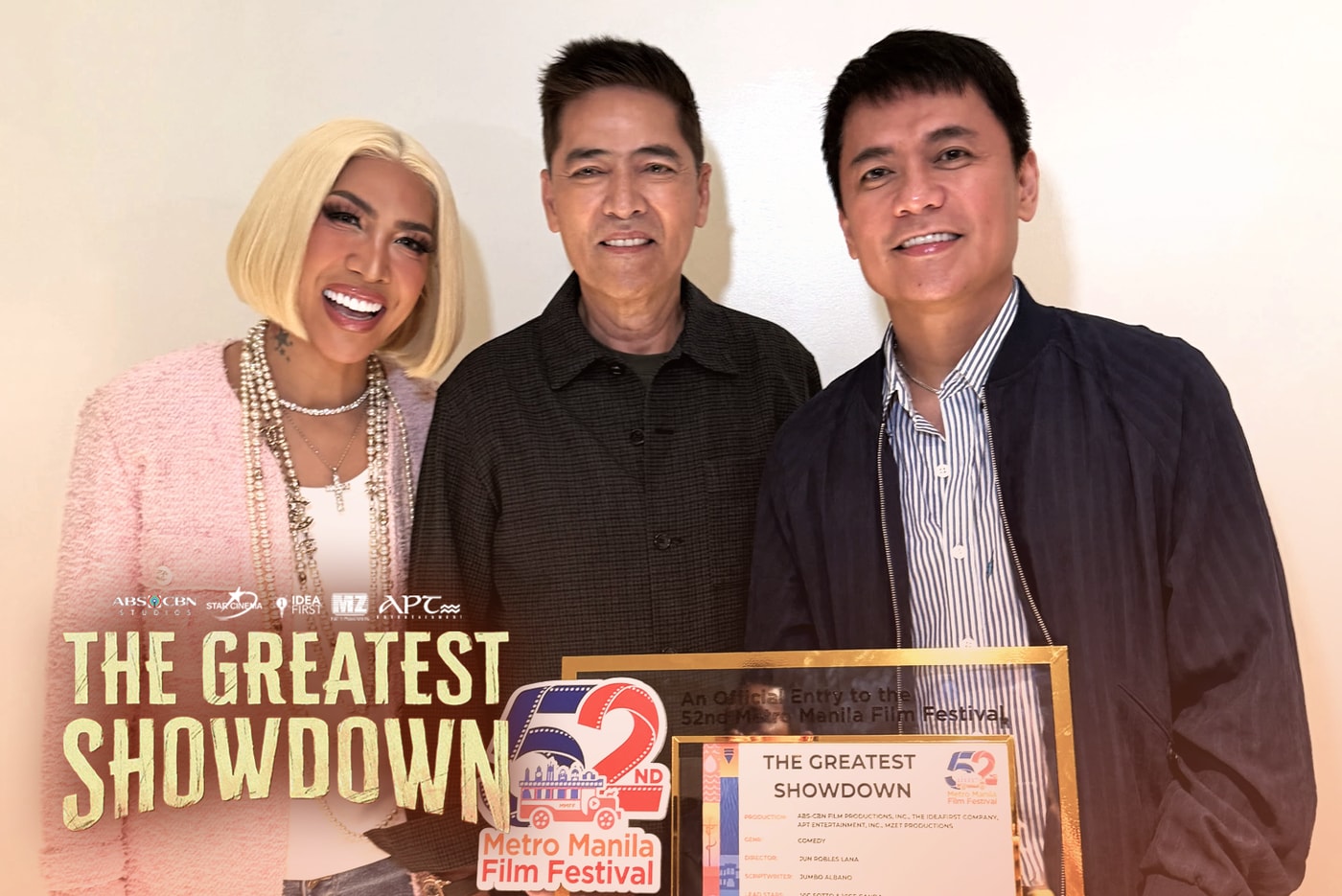 Vice Ganda, Vic Sotto collab film ‘The Greatest Showdown’ officially joins MMFF 2026