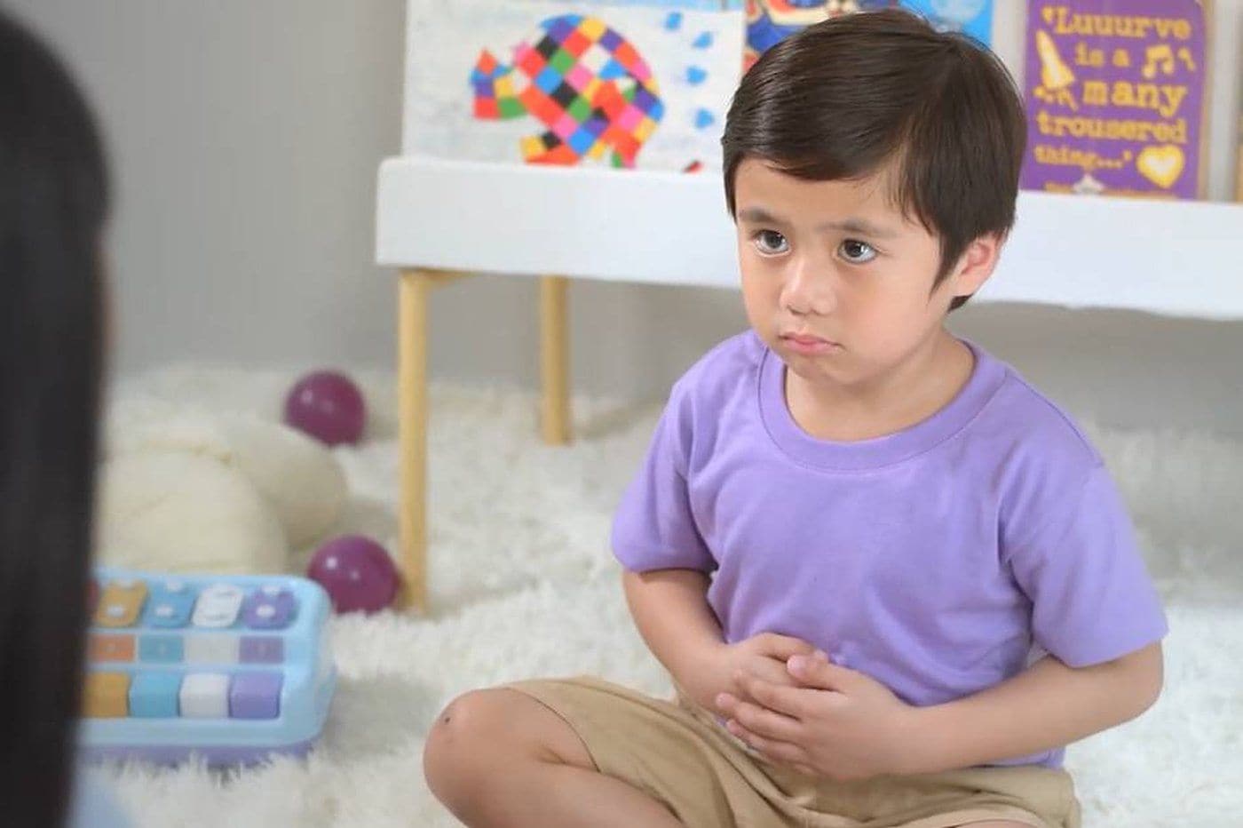 How digestive discomfort affects children's learning