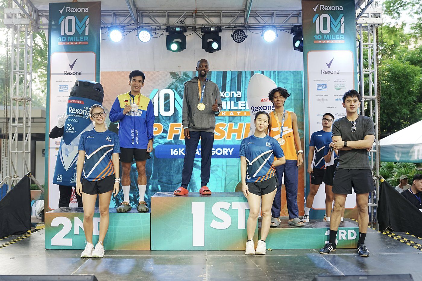 Muge, Magtubo stamp class anew in Rexona 10 Miler Makati leg
