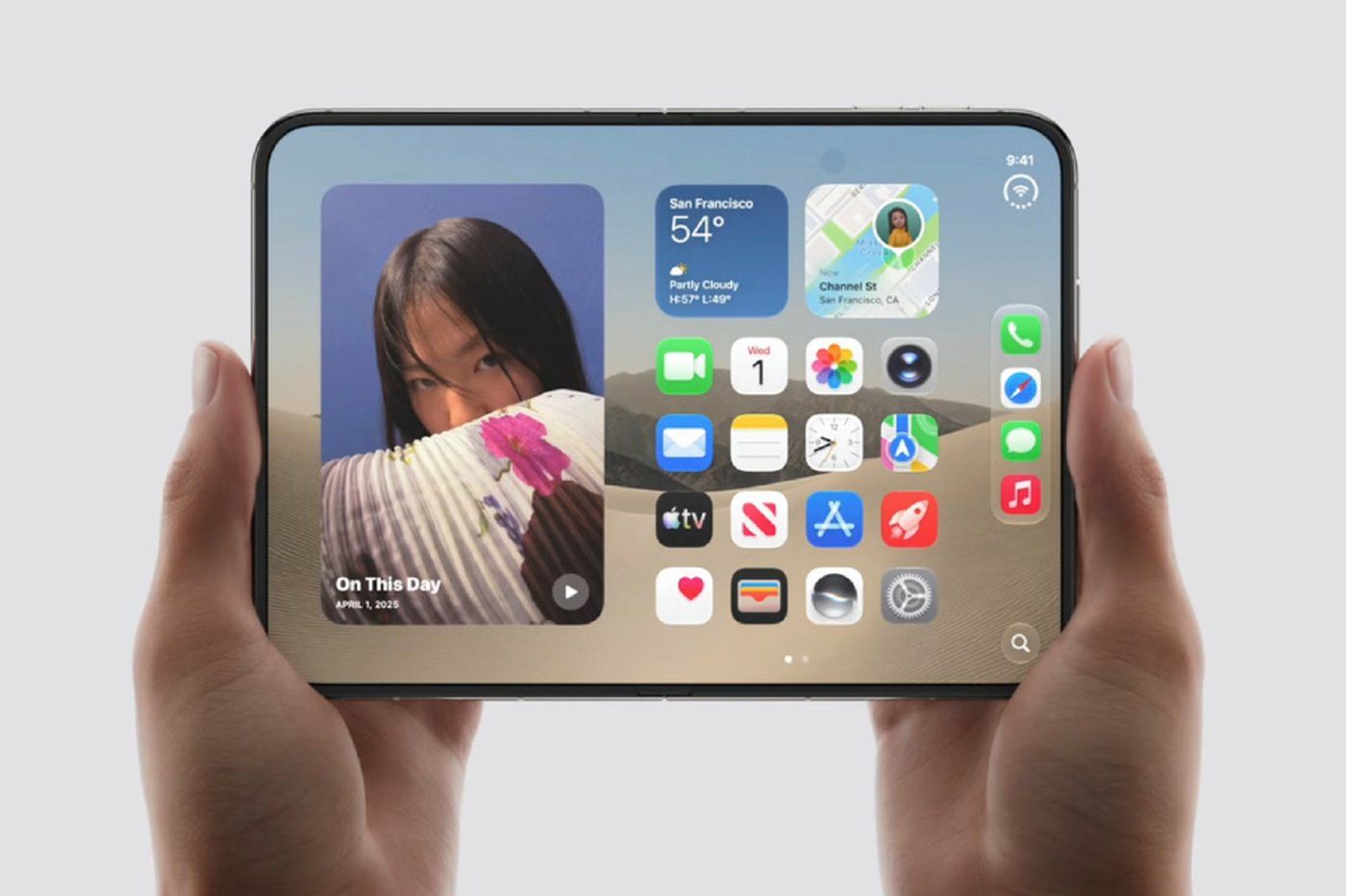 Apple unveils foldable smartphone iPhone Duo, price starts at almost P160k