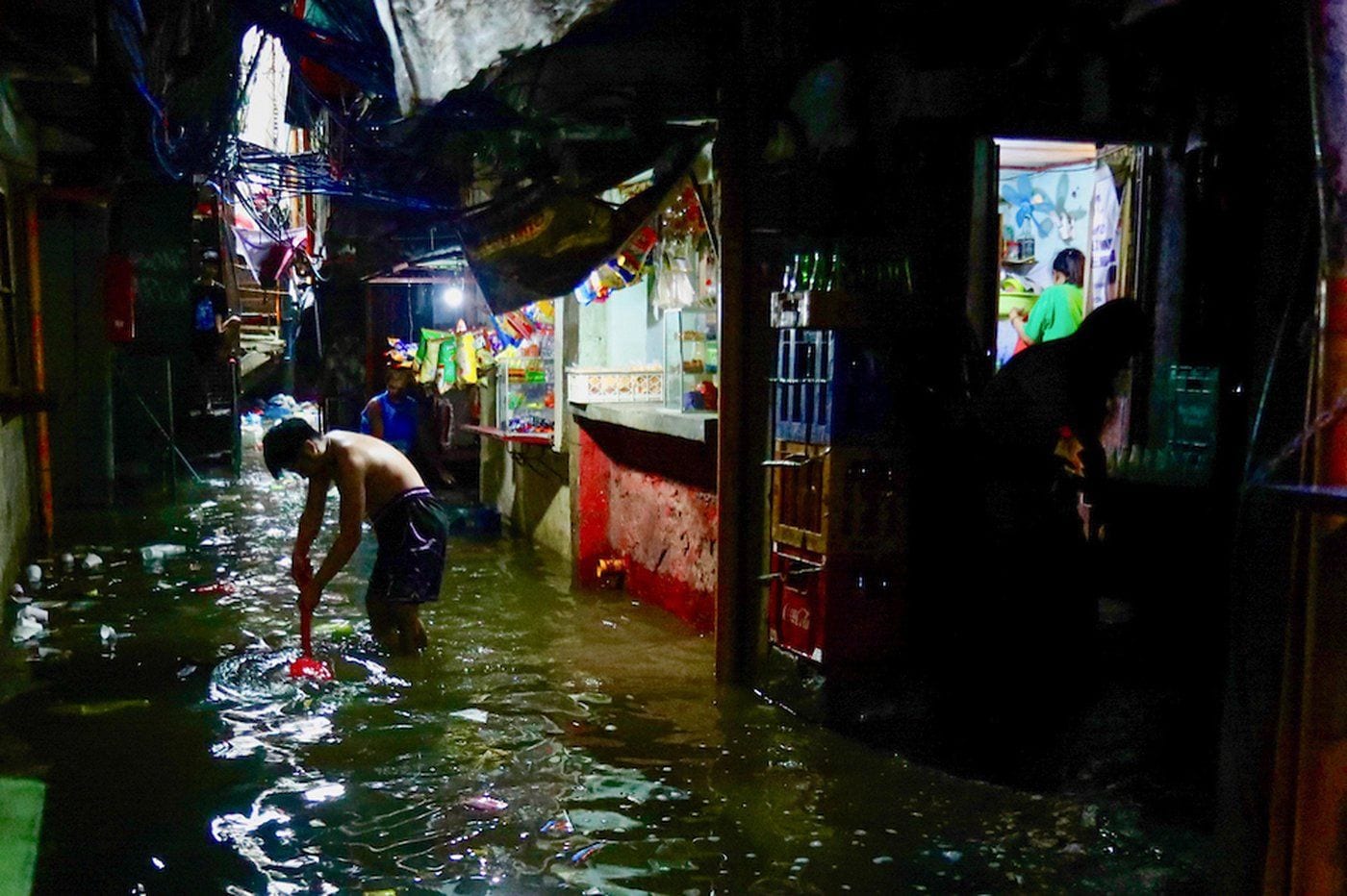 Rare train of Pacific cyclones fueled by historic El Niño