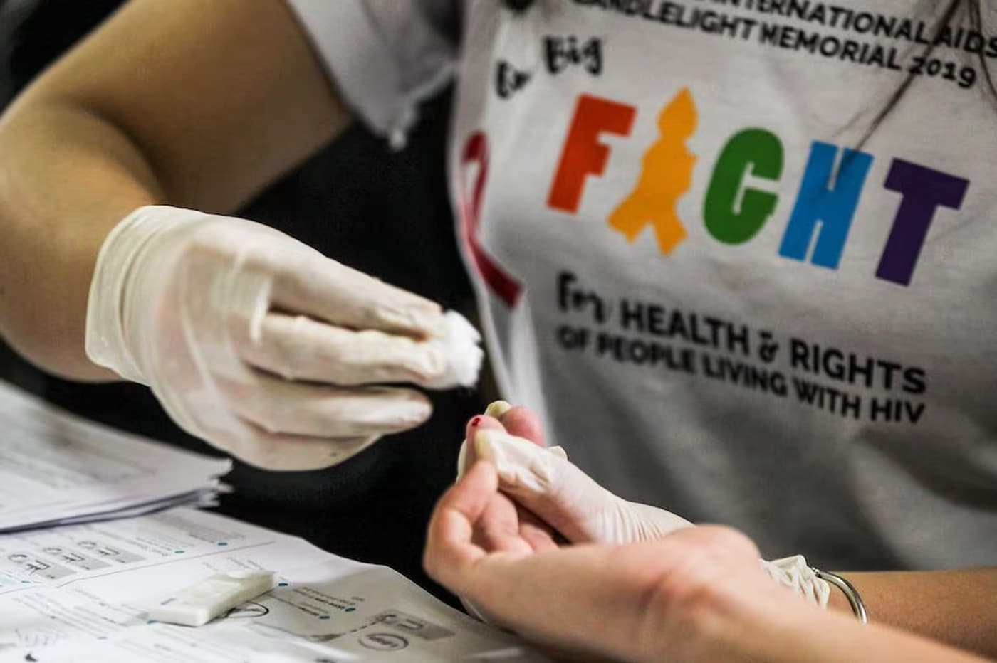 HIV progress in 'real danger' as global funding plummets