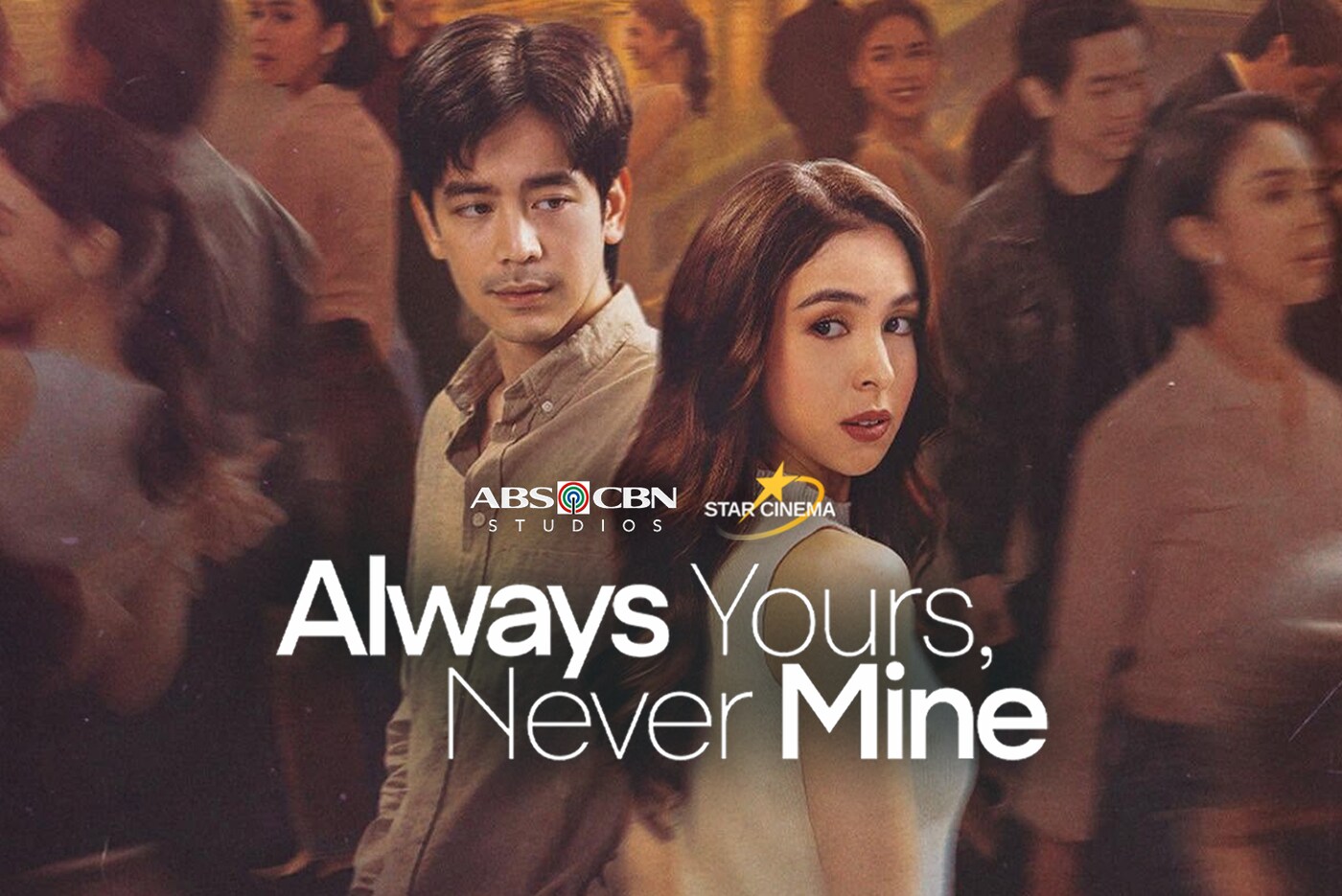 Joshua Garcia, Julia Barretto give glimpse of changing love in ‘Always Yours, Never Mine’ official poster