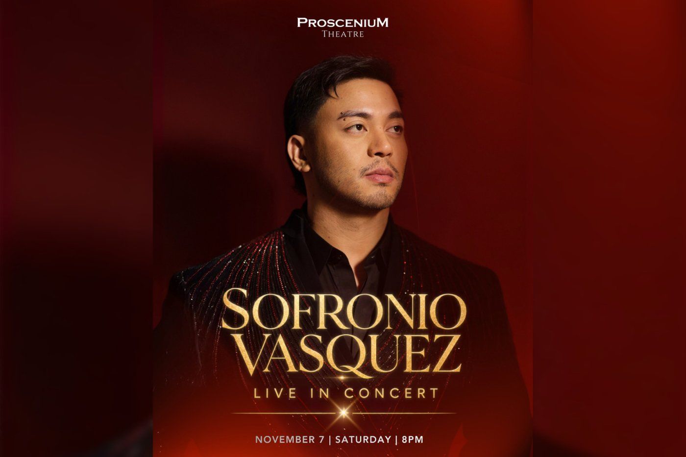 Sofronio Vasquez unveils ticket prices for first solo concert in Manila
