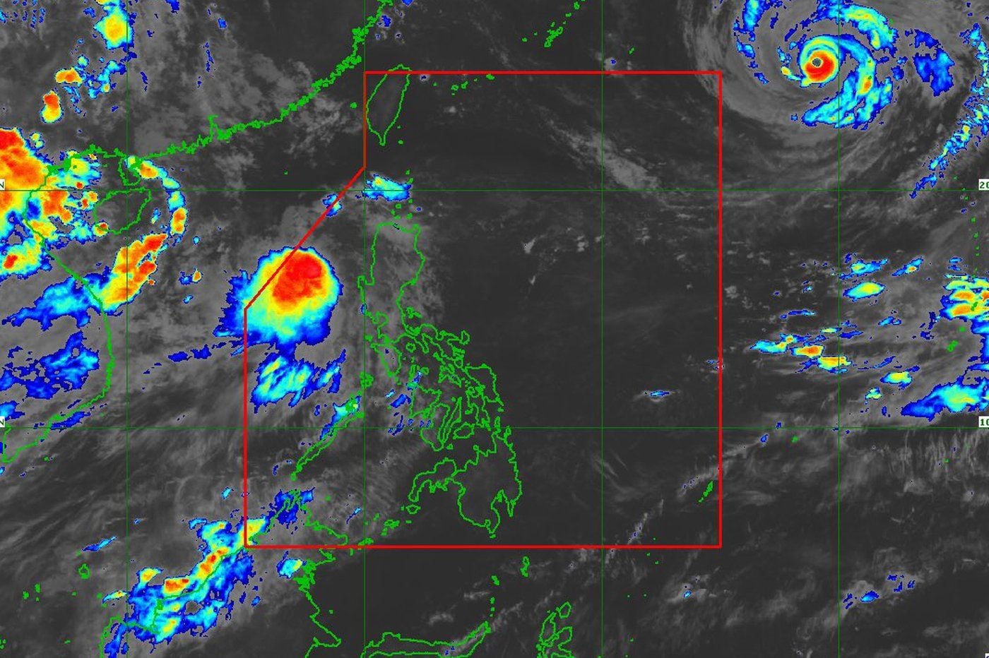 Wind signal no. 2 raised as Maymay intensifies into tropical storm