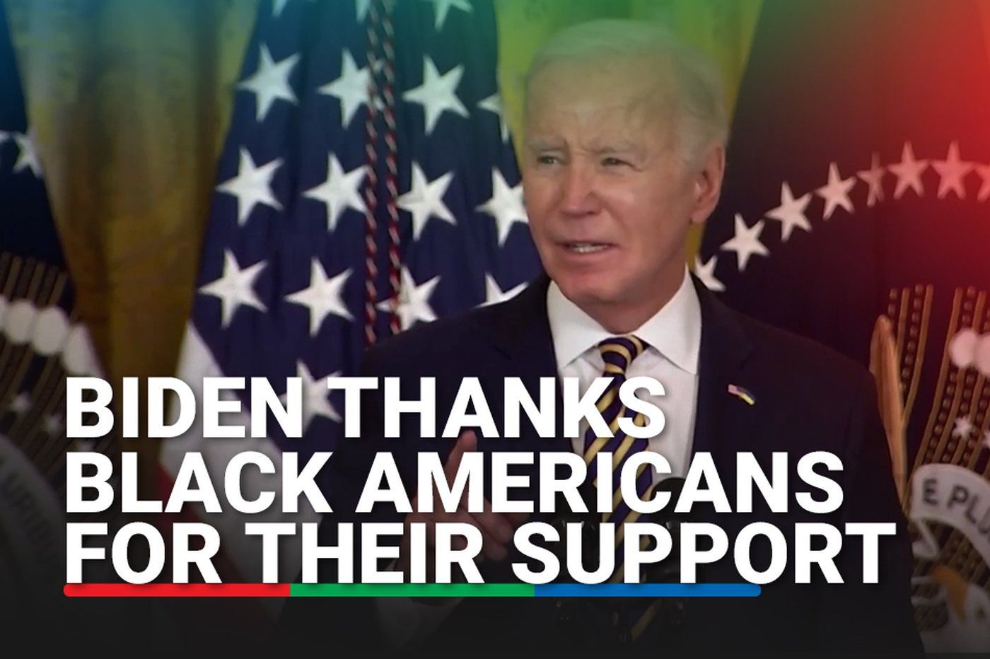 Biden thanks Black Americans for their support
